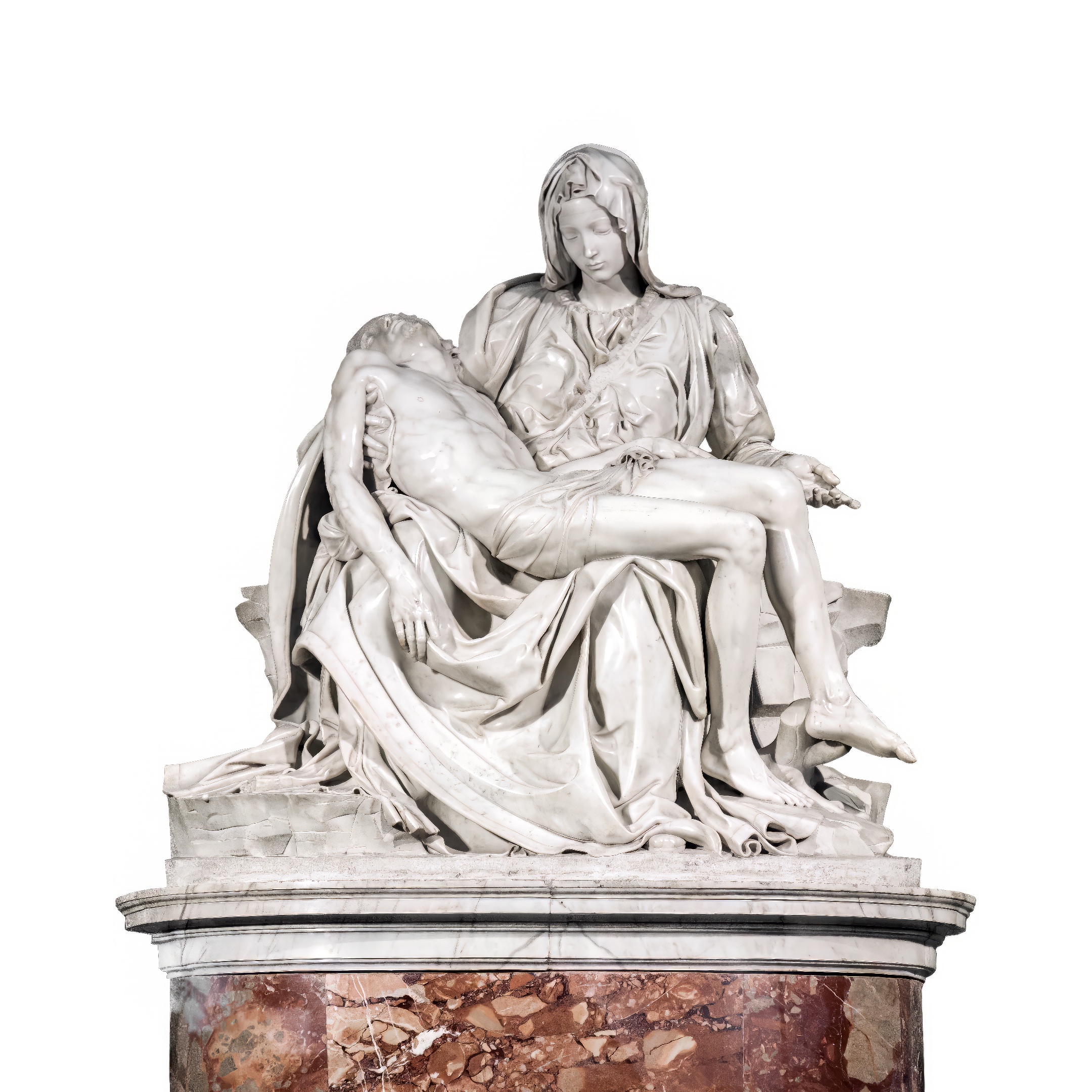 Pieta sculpture, Michelangelo Pieta, Roman Pieta, Pietra Santa, religious art