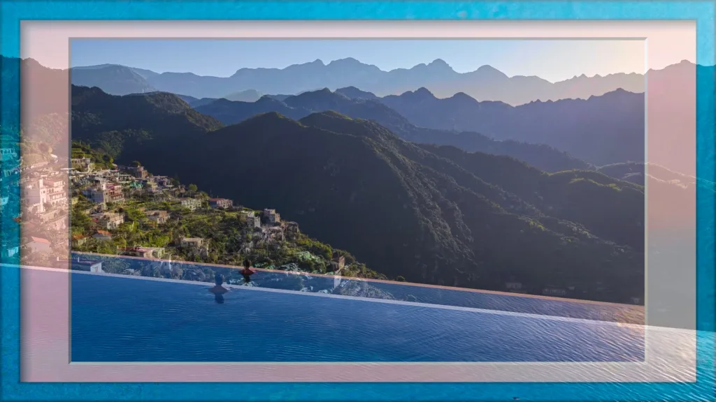 Infinity pool overlooking the Amalfi Coast at Belmond Hotel Caruso