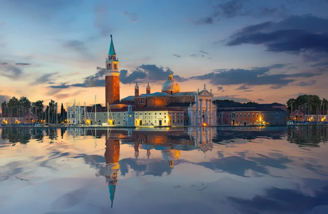 Awe-inspiring view of St. Giorgio Maggiore Church in Venice